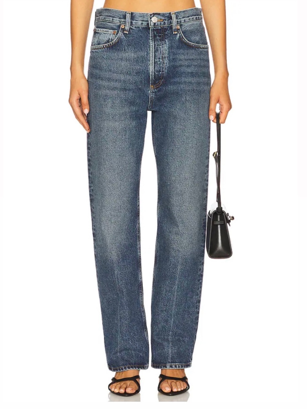 Agolde Fran Straight Jeans
